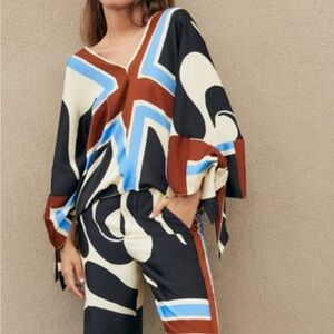 ZARA Printed Blouse